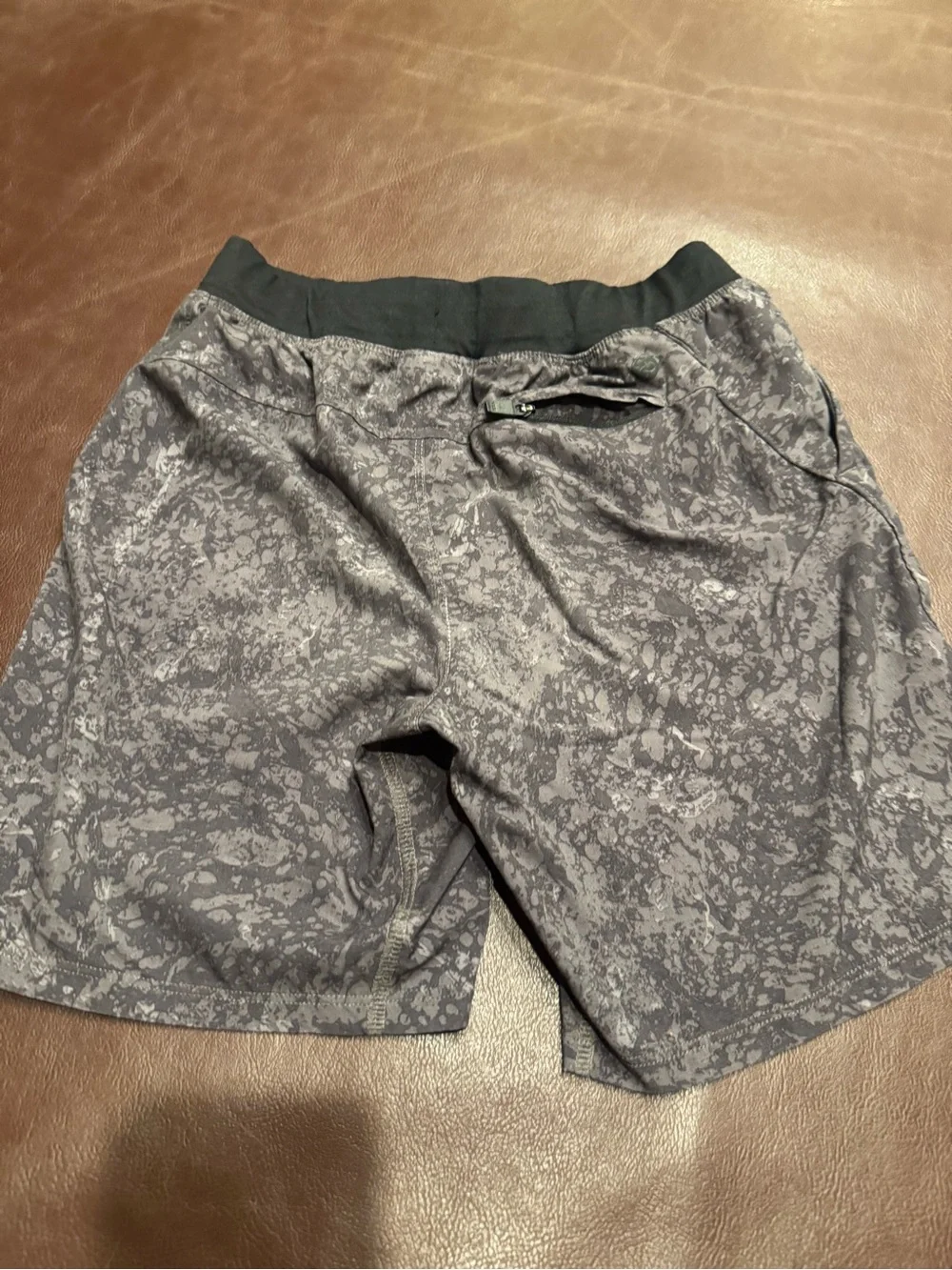 Zella Gray Marbled Kids Athletic Shorts lik LULUlemon